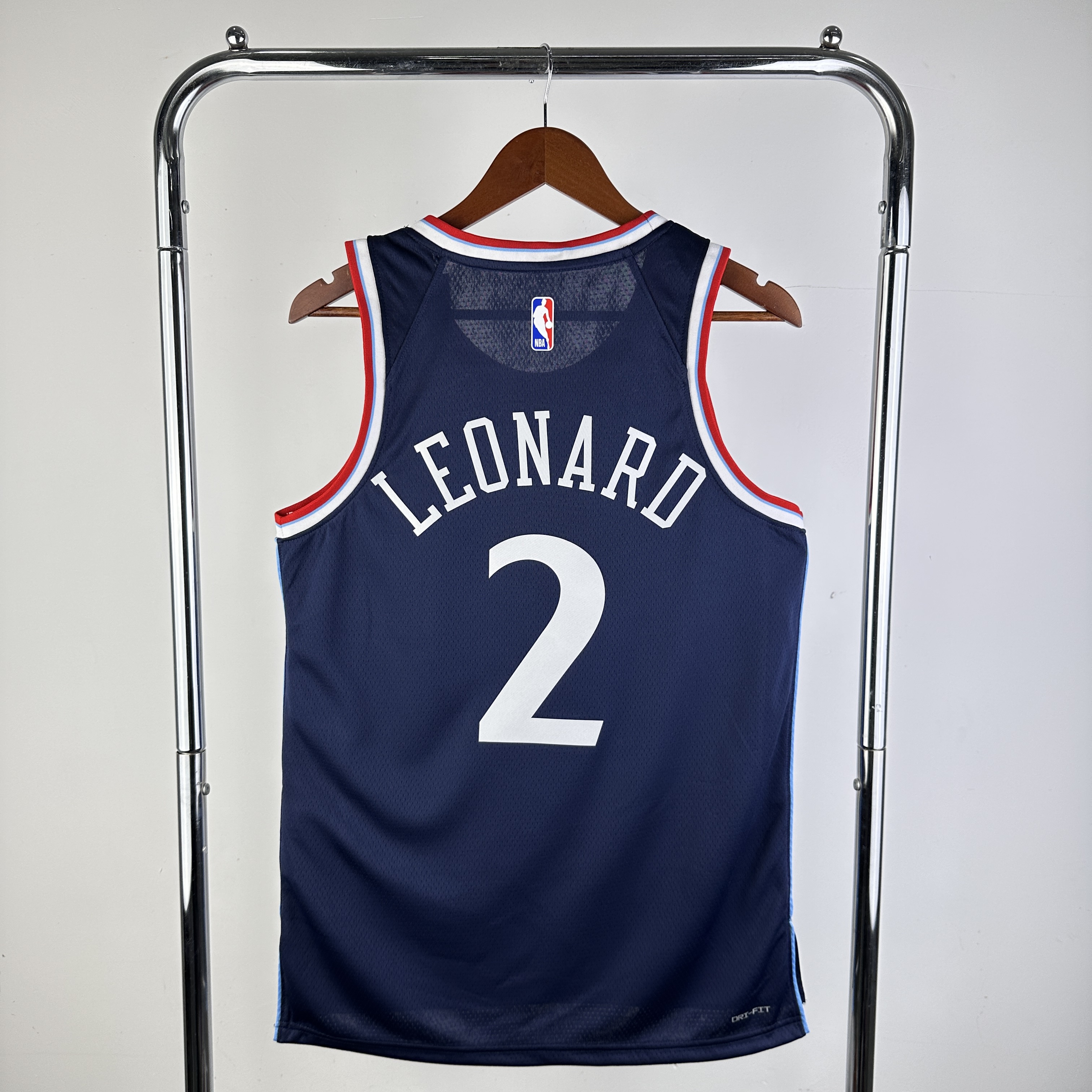 Men Los Angeles Clippers #2 Leonard Blue Season Nike 2025 NBA Jersey->los angeles clippers->NBA Jersey
